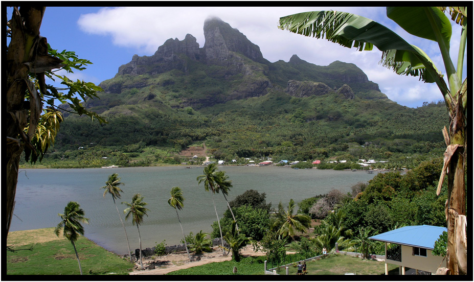 around the island